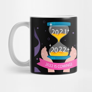 Hand Drawn Sand Watch 2022 Mug